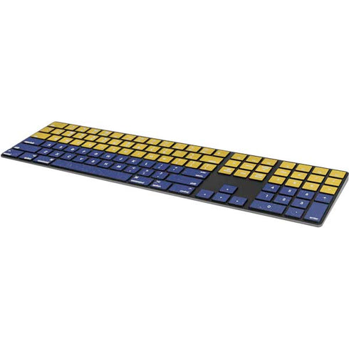 Colombia Flag Distressed Magic Keyboard with Numeric Keypad Skin